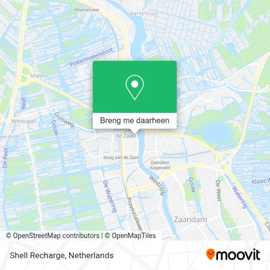 Shell Recharge kaart