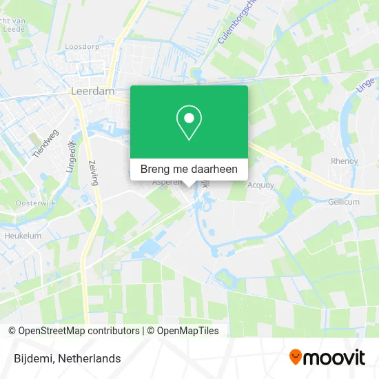 Bijdemi kaart
