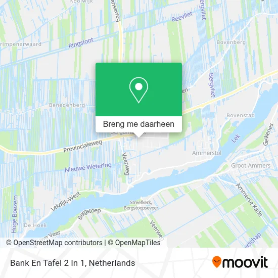 Bank En Tafel 2 In 1 kaart
