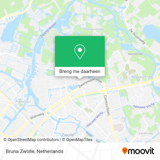 Bruna Zwolle kaart