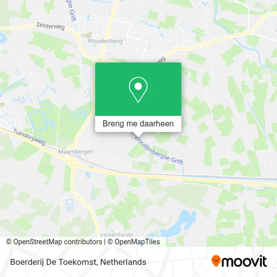 Boerderij De Toekomst kaart