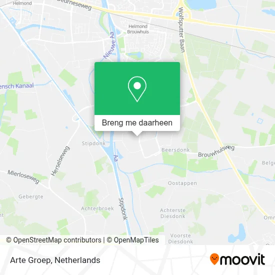 Arte Groep kaart