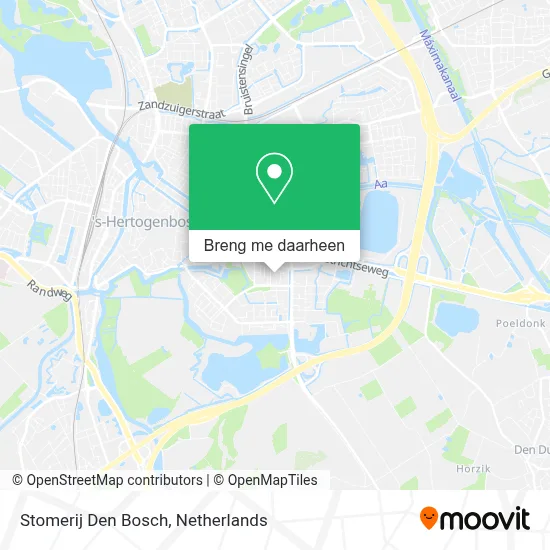 Stomerij Den Bosch kaart