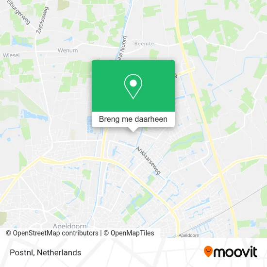 Postnl kaart