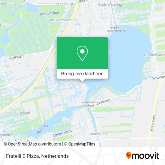 Fratelli E Pizza kaart