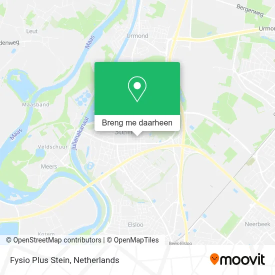 Fysio Plus Stein kaart