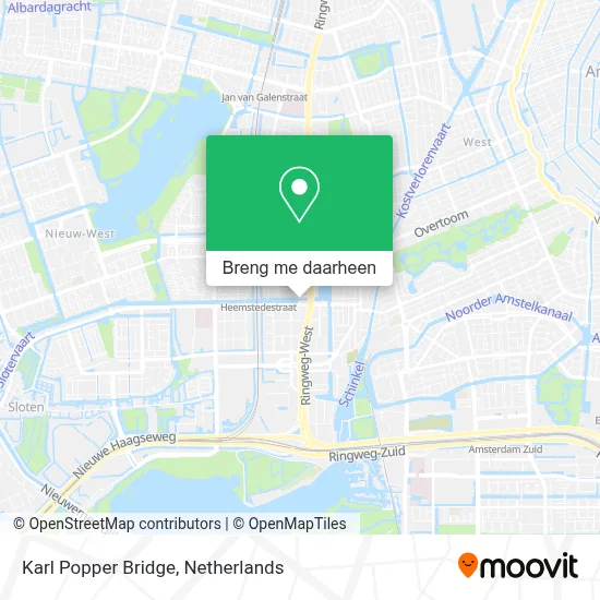 Karl Popper Bridge kaart