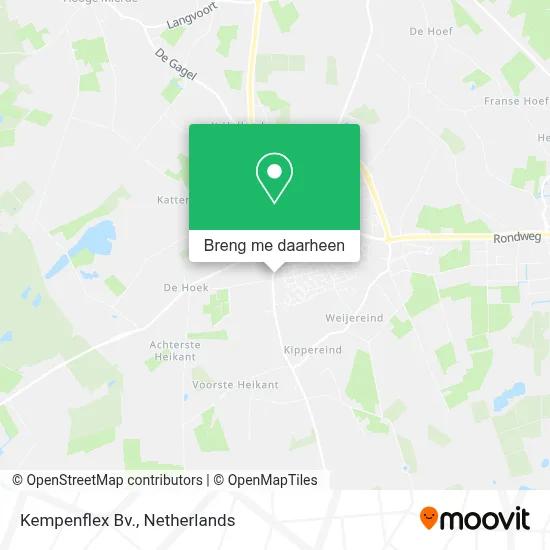 Kempenflex Bv. kaart