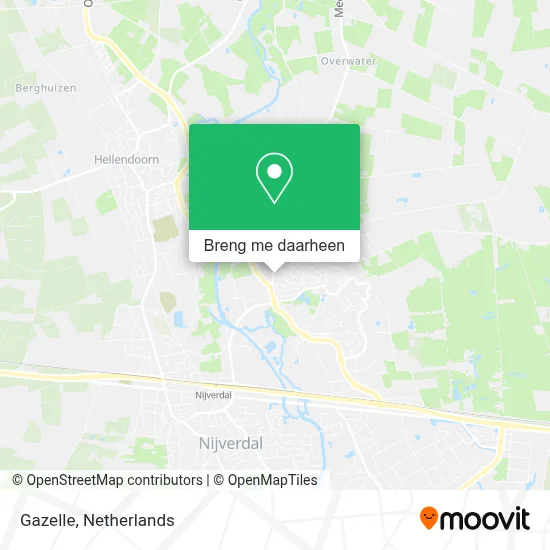 Gazelle kaart