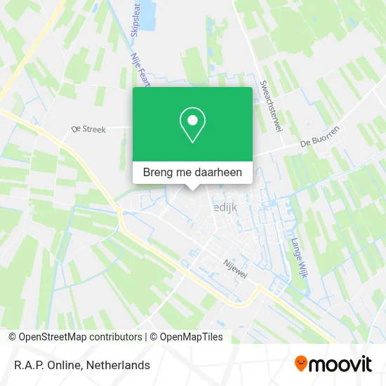 R.A.P. Online kaart