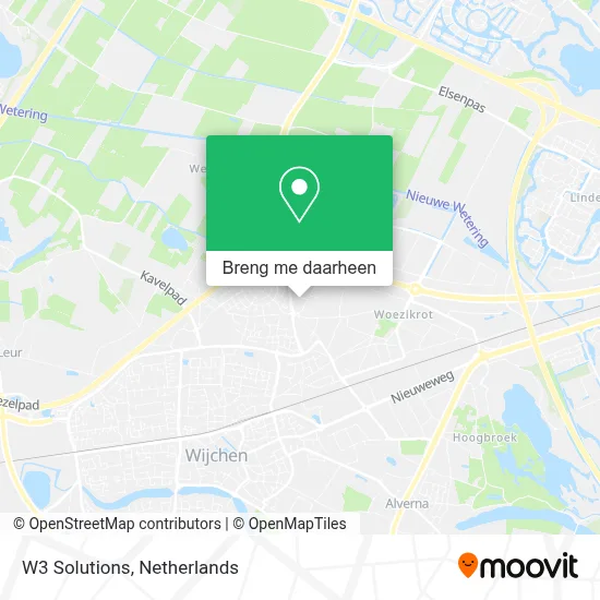 W3 Solutions kaart