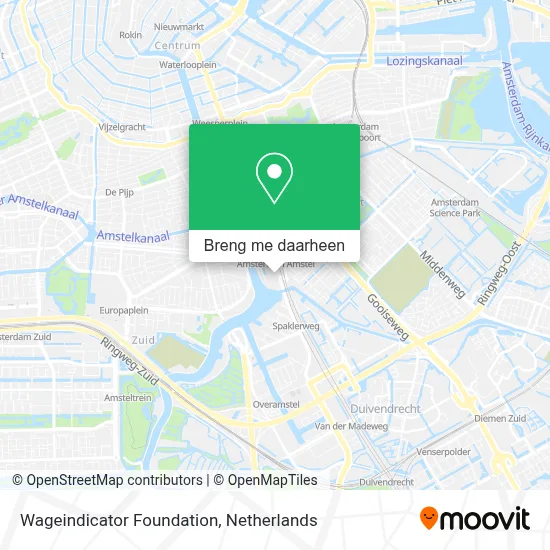 Wageindicator Foundation kaart