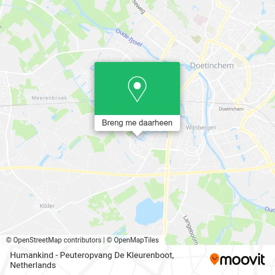Humankind - Peuteropvang De Kleurenboot kaart