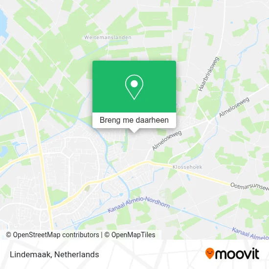 Lindemaak kaart