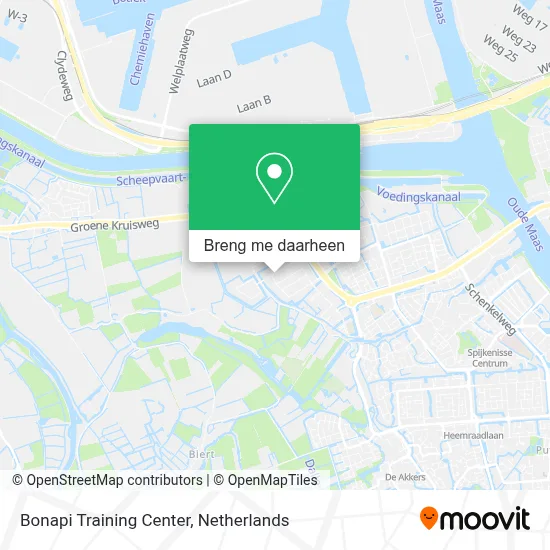 Bonapi Training Center kaart