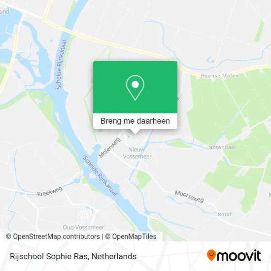 Rijschool Sophie Ras kaart
