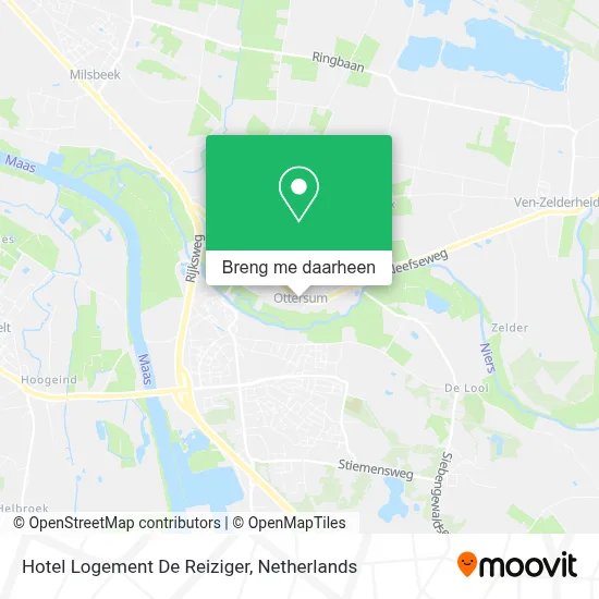 Hotel Logement De Reiziger kaart