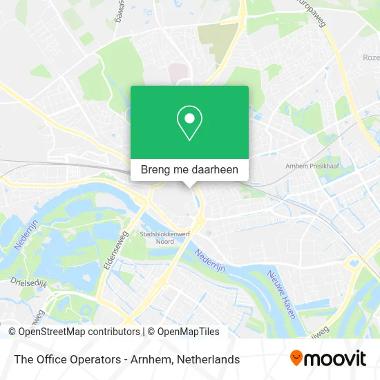 The Office Operators - Arnhem kaart