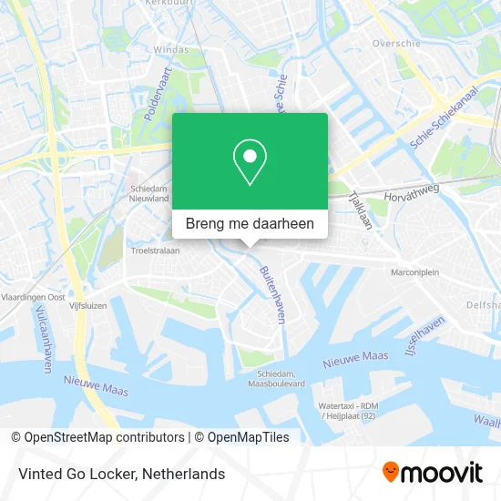 Vinted Go Locker kaart
