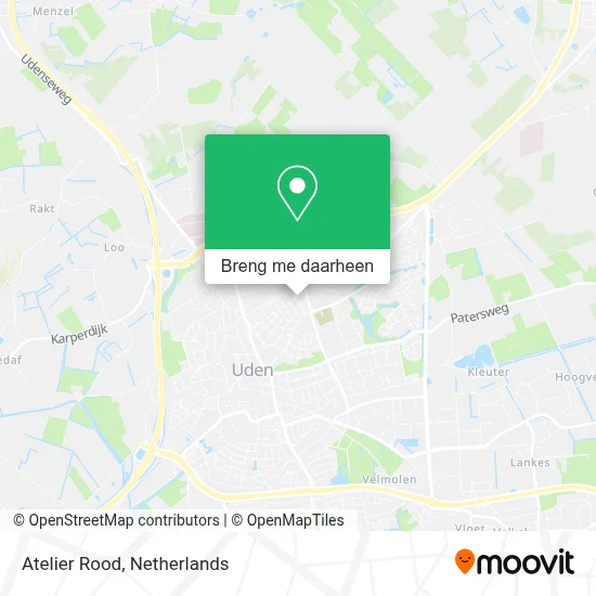 Atelier Rood kaart