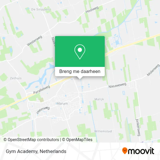 Gym Academy kaart