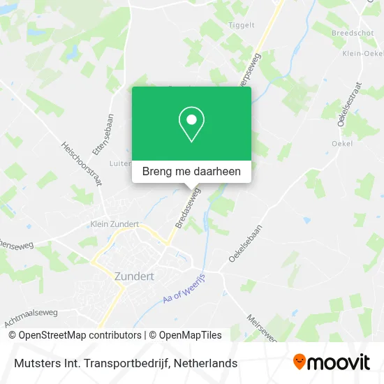 Mutsters Int. Transportbedrijf kaart
