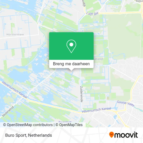 Buro Sport kaart