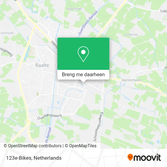 123e-Bikes kaart