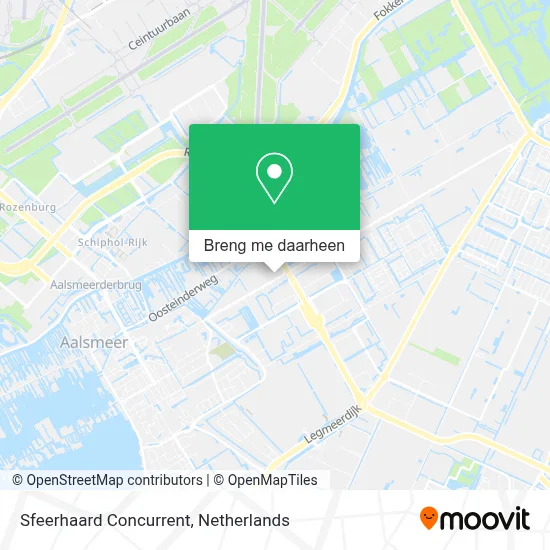 Sfeerhaard Concurrent kaart