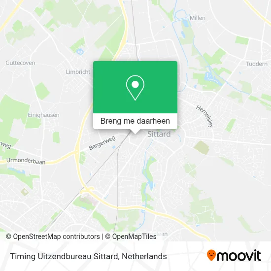 Timing Uitzendbureau Sittard kaart