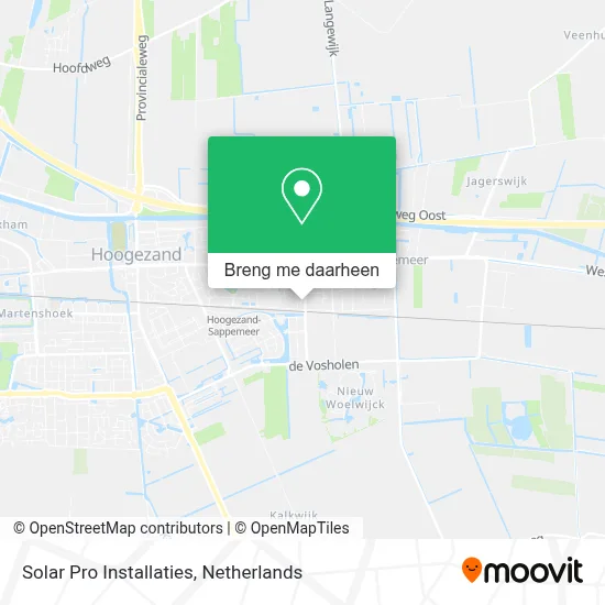 Solar Pro Installaties kaart