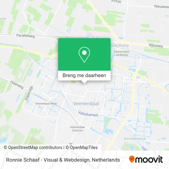 Ronnie Schaaf - Visual & Webdesign kaart