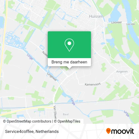 Service4coffee kaart
