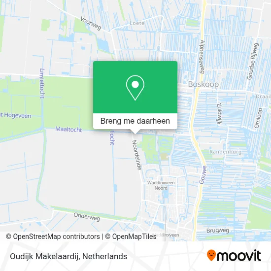 Oudijk Makelaardij kaart