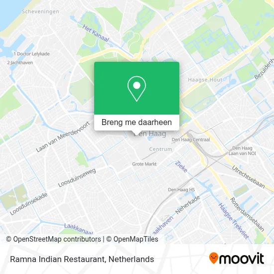 Ramna Indian Restaurant kaart
