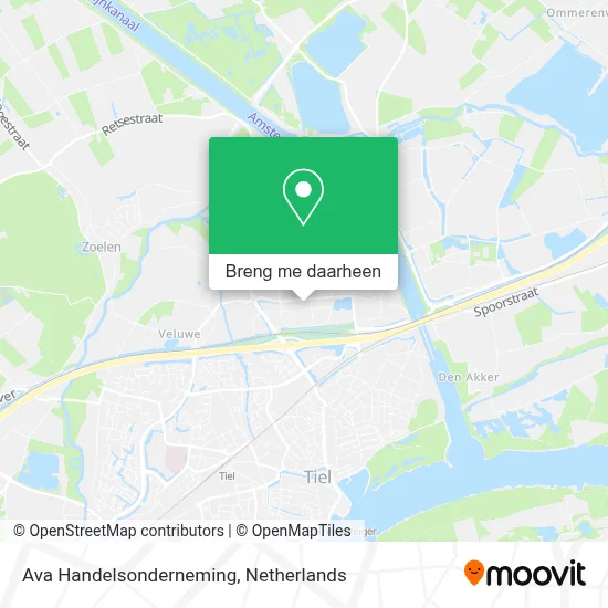 Ava Handelsonderneming kaart