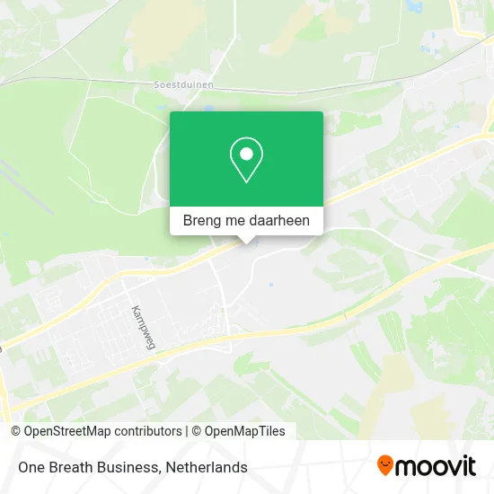 One Breath Business kaart