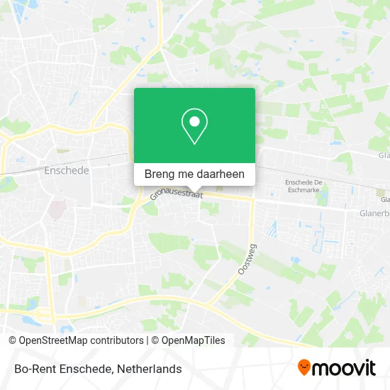 Bo-Rent Enschede kaart