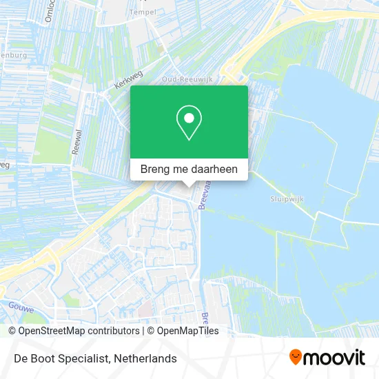 De Boot Specialist kaart
