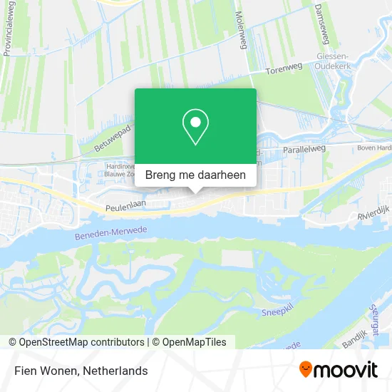 Fien Wonen kaart
