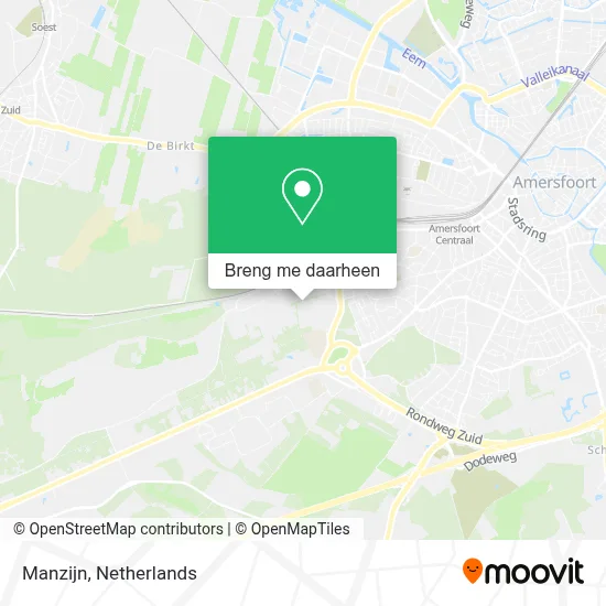 Manzijn kaart