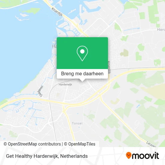 Get Healthy Harderwijk kaart
