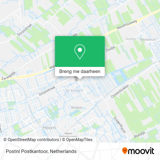Postnl Postkantoor kaart