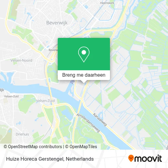 Huize Horeca Gerstengel kaart