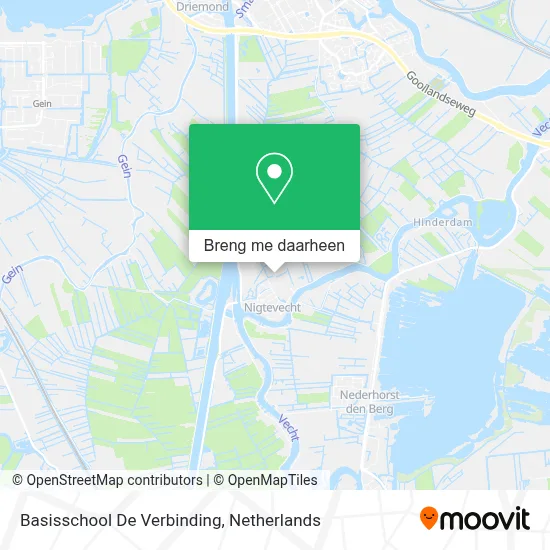 Basisschool De Verbinding kaart