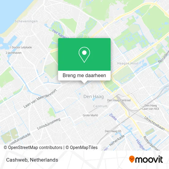 Cashweb kaart