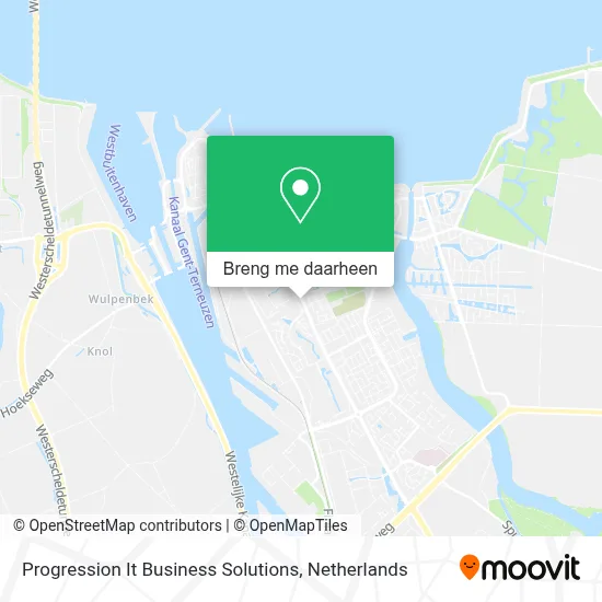 Progression It Business Solutions kaart