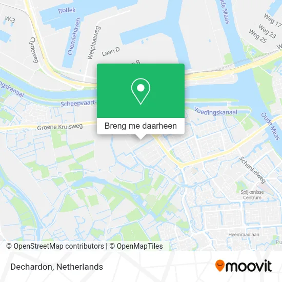 Dechardon kaart