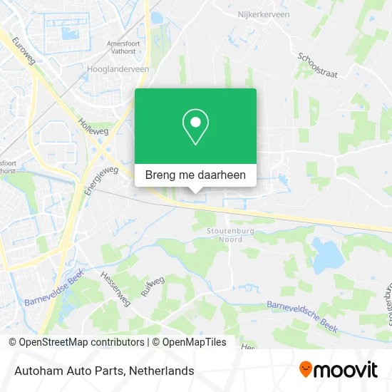 Autoham Auto Parts kaart