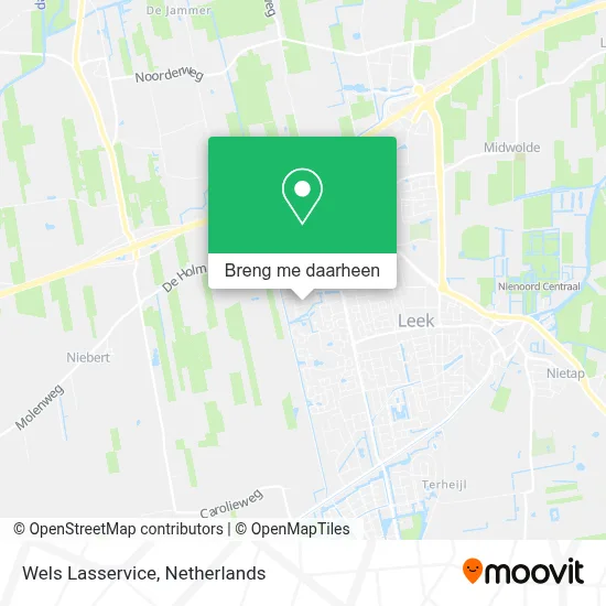 Wels Lasservice kaart